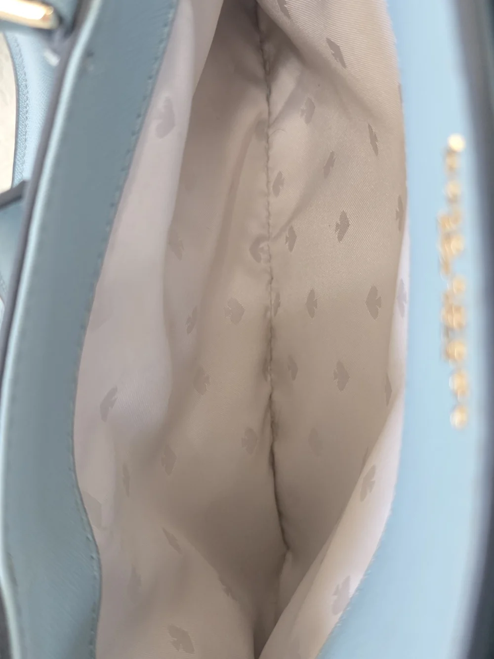 Kate Spade Cameron Medium Satchel Seaside Light Blue Saffiano Leather